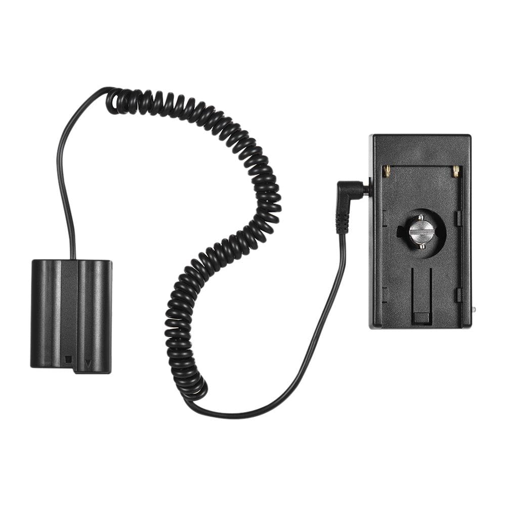 Andoer NP-F970 to EN-EL15 Dummy Battery Plate Mount Adapter - EN-EL15