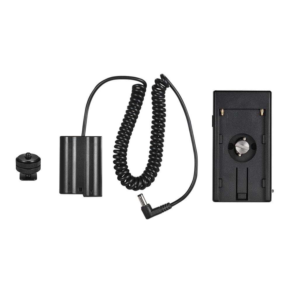 Andoer NP-F970 to EN-EL15 Dummy Battery Plate Mount Adapter - EN-EL15