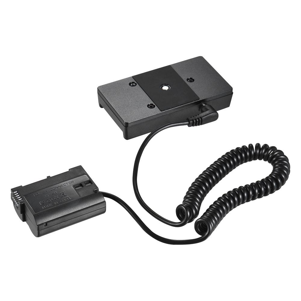 Andoer NP-F970 to EN-EL15 Dummy Battery Plate Mount Adapter - EN-EL15