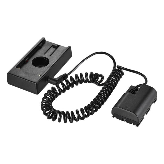 Andoer NP-F970 to LP-E6 Dummy Battery Plate Mount Adapter - LP-E6