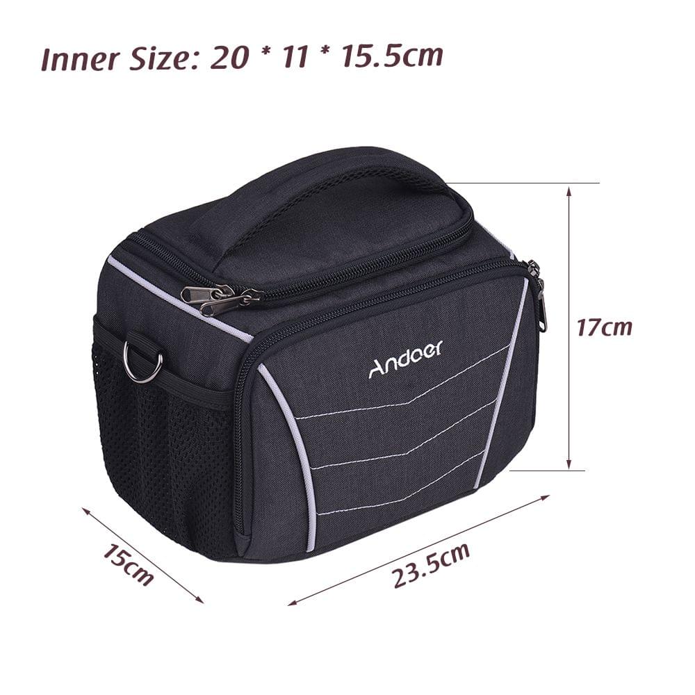 Andoer 600D Fabric Material Stylish Multi-function Camera