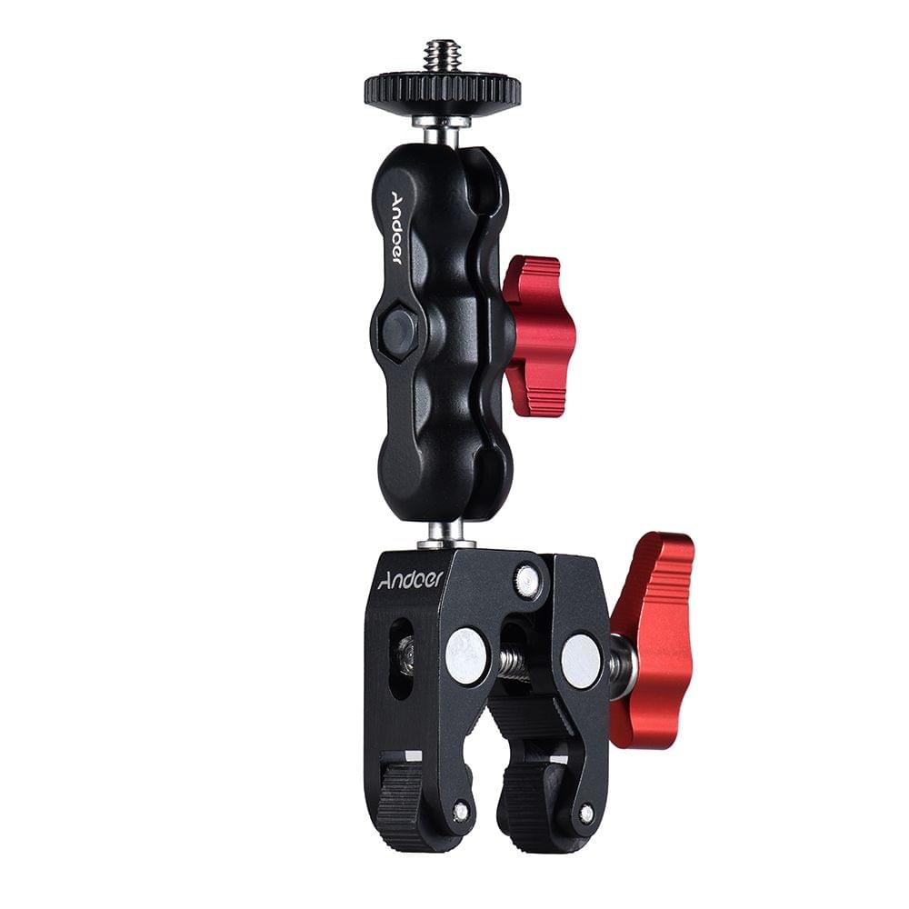 Multi-function Ball Head Clamp Ball Mount Clamp Magic - with magic arm