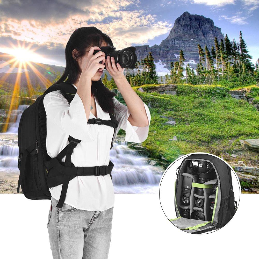 Professional Large Capacity DSLR Camera Backpack Waterproof