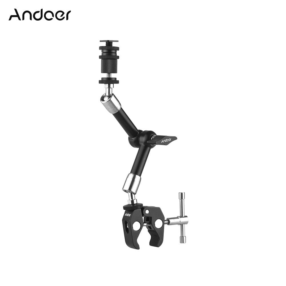 Andoer 7" Stainless Steel Articulating Friction Arm with - 7inch
