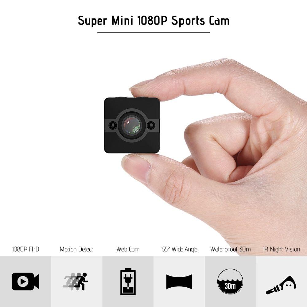 SQ12 1080P HD Mini Sports DV Camcorder Action Camera with