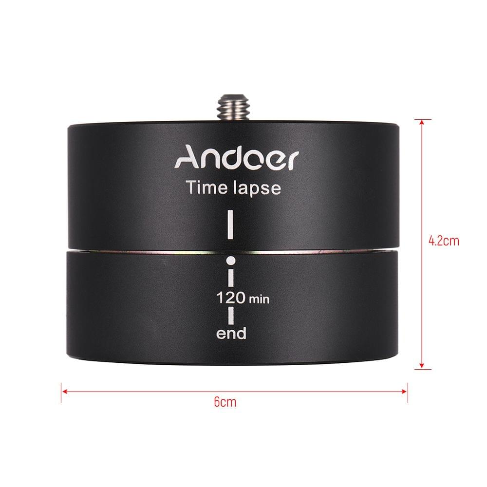 Andoer 120 Minutes 360 Degrees Panning Auto Rotation Time