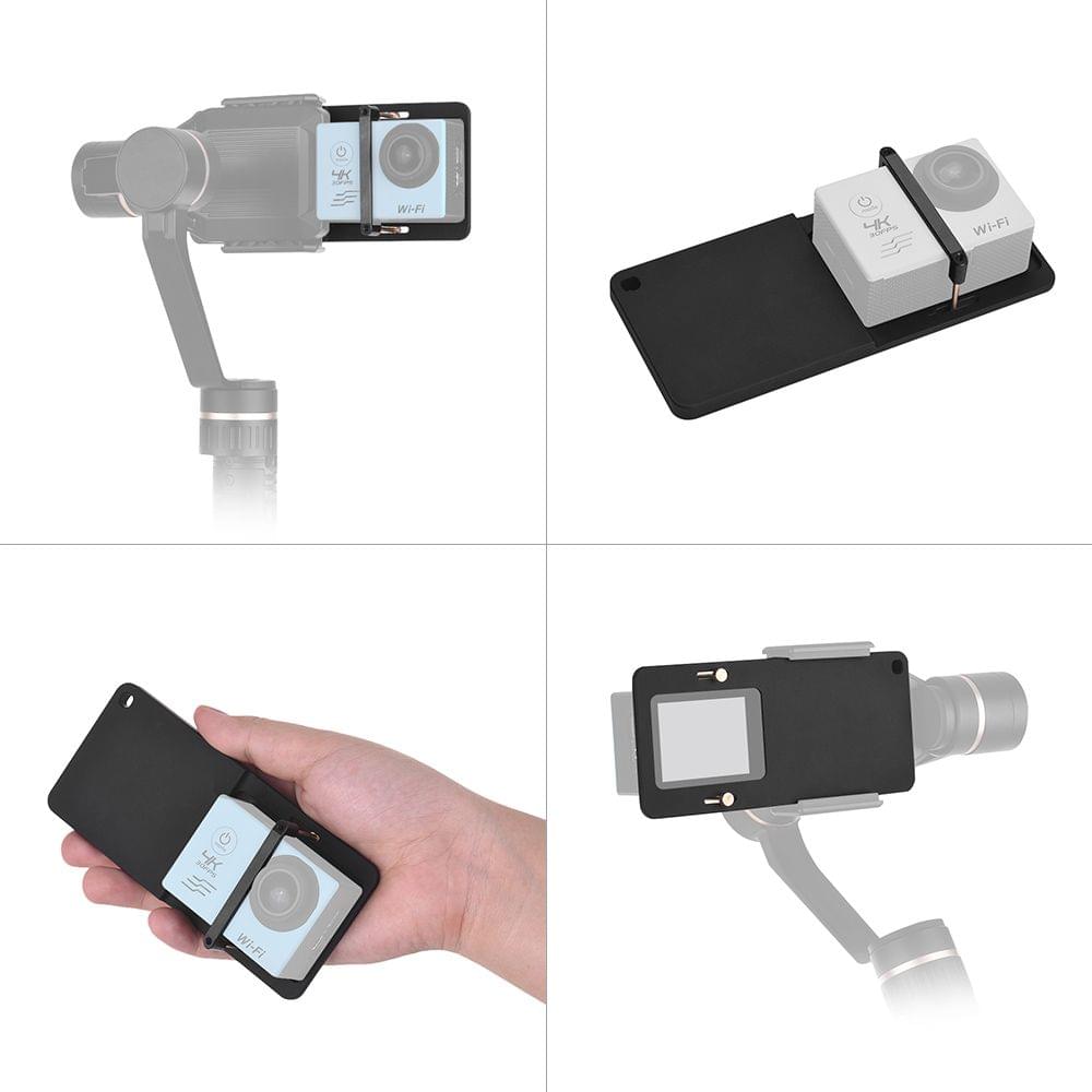 Action Camera Switch Mount Plate Adapter Aluminum Alloy for