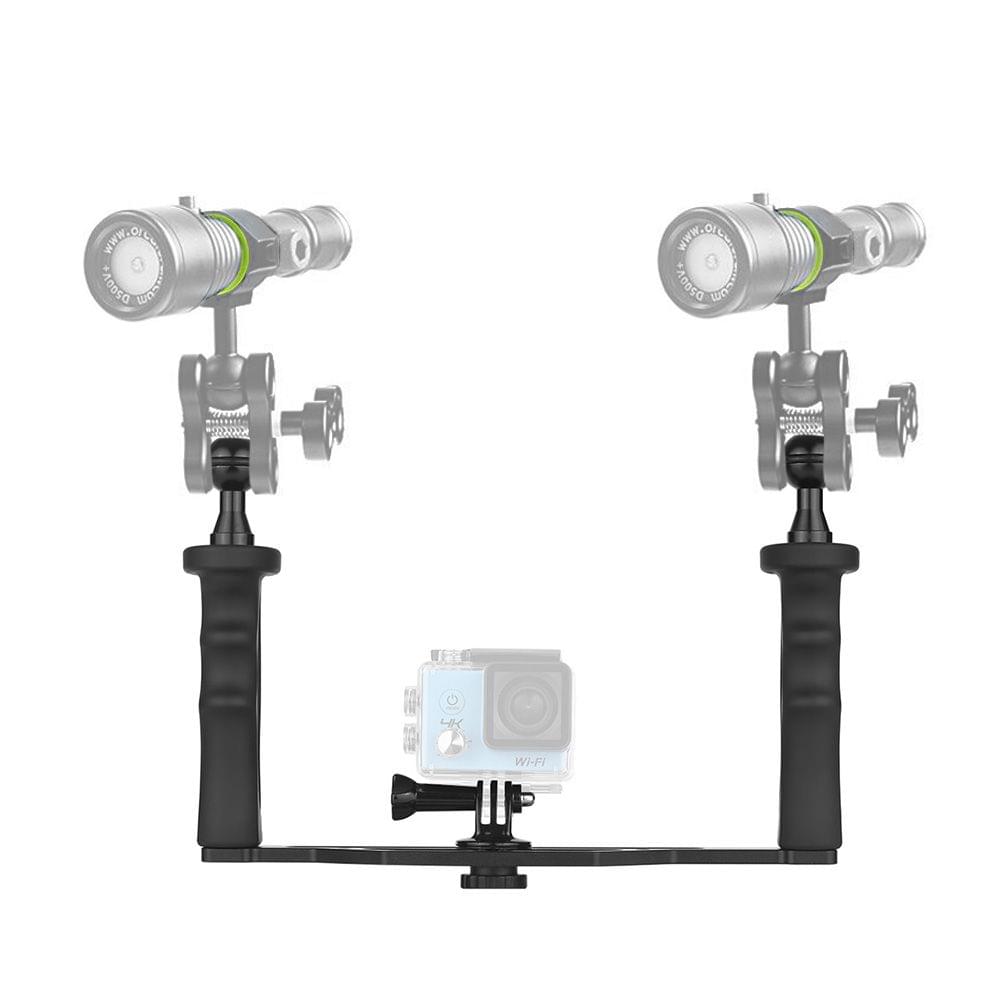 Assembled Aluminum Alloy Diving Handle Tray Bracket Dual