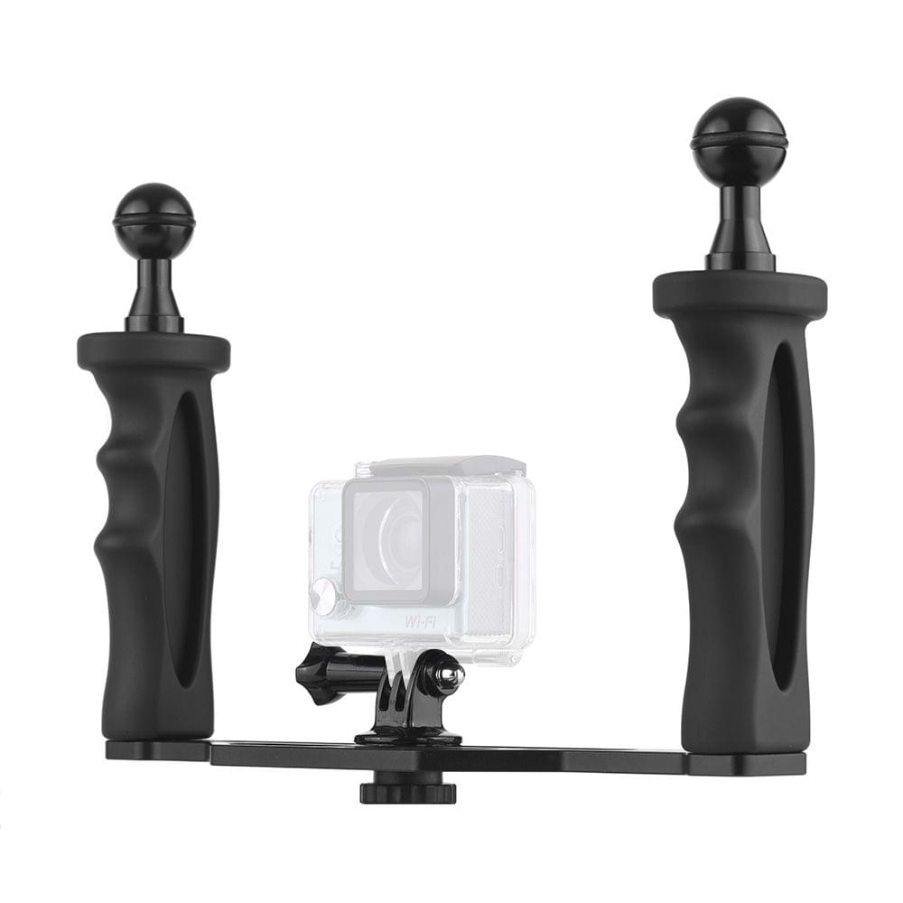Assembled Aluminum Alloy Diving Handle Tray Bracket Dual