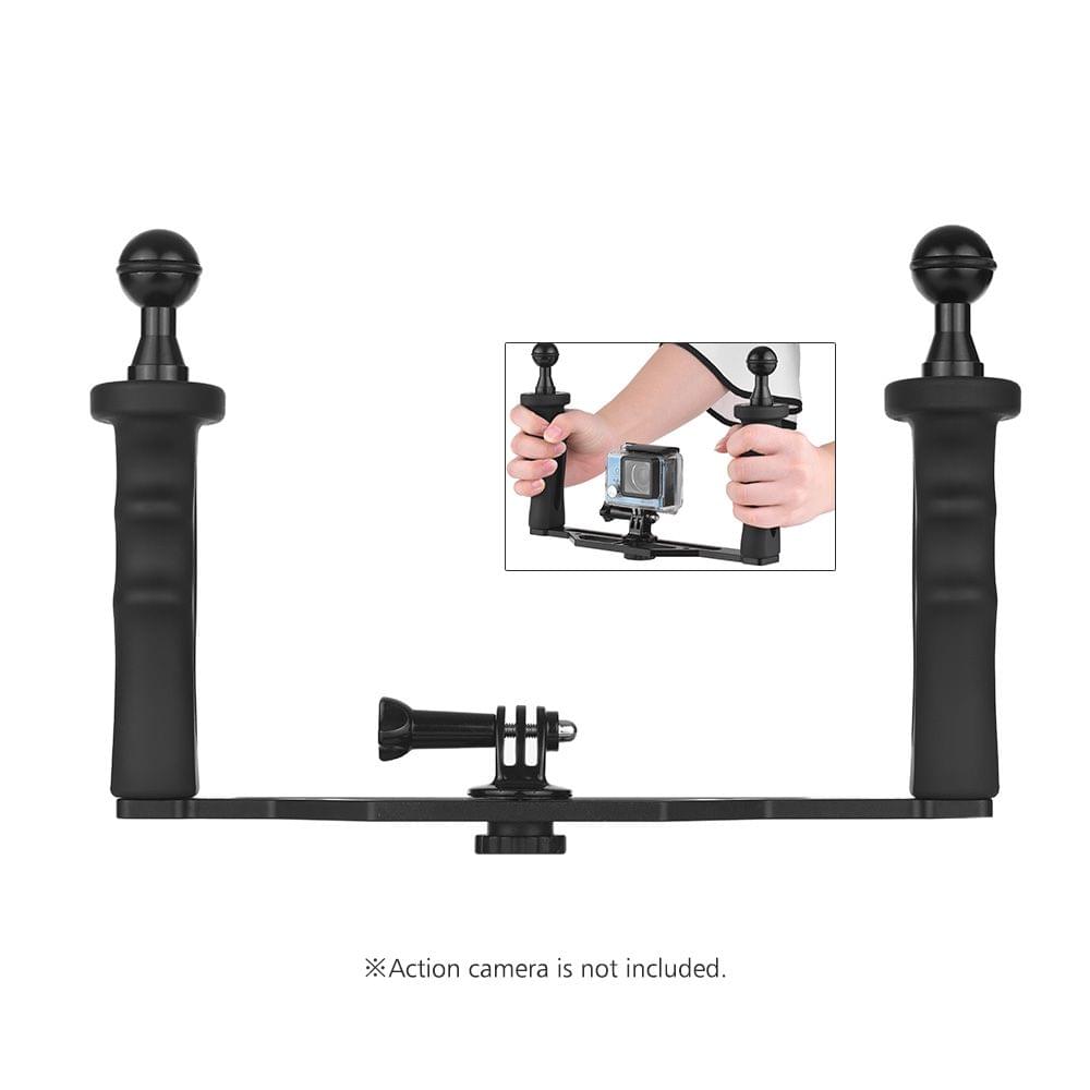 Assembled Aluminum Alloy Diving Handle Tray Bracket Dual