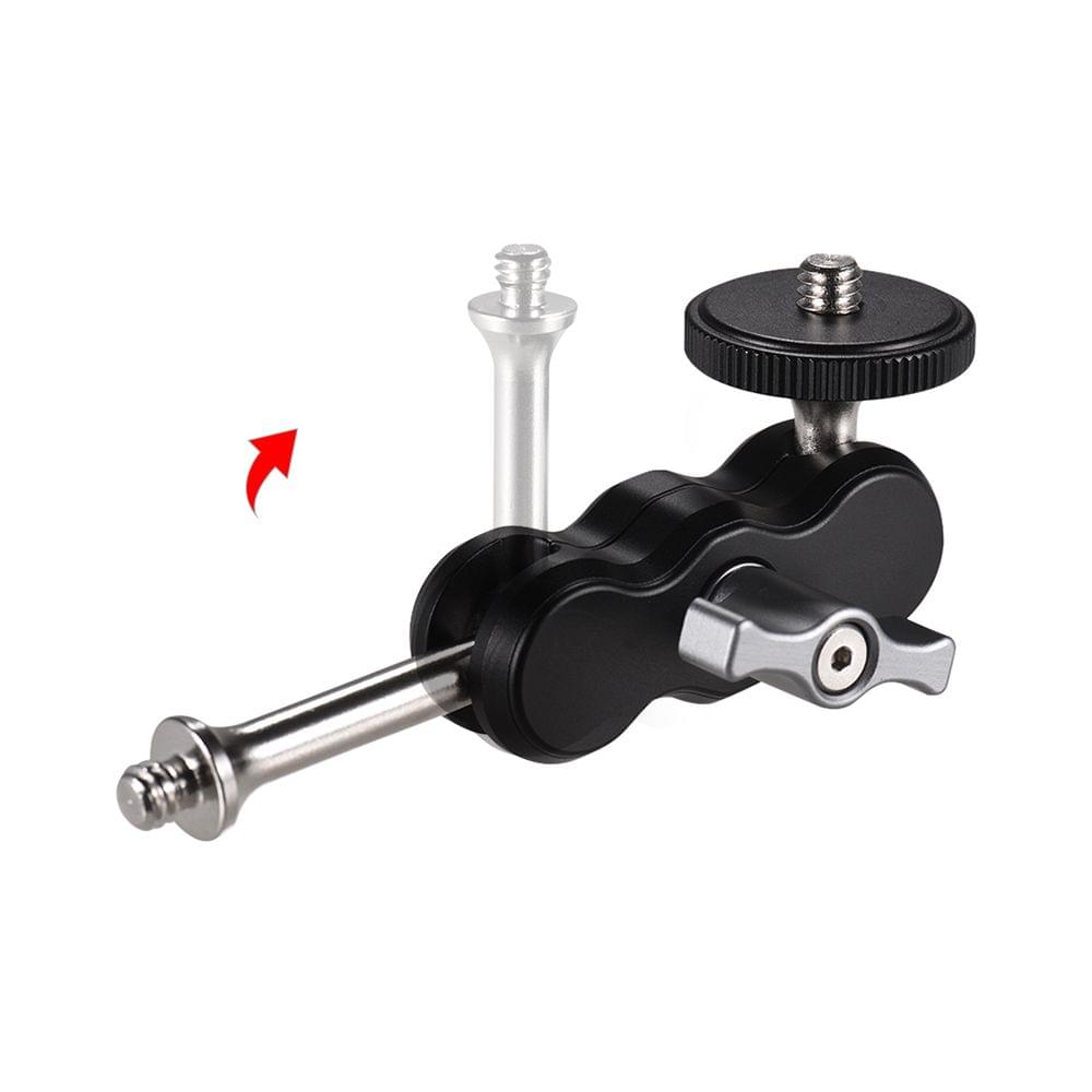 Multi-functional Aluminium Alloy Arm Mount Clamp Adapter CNC