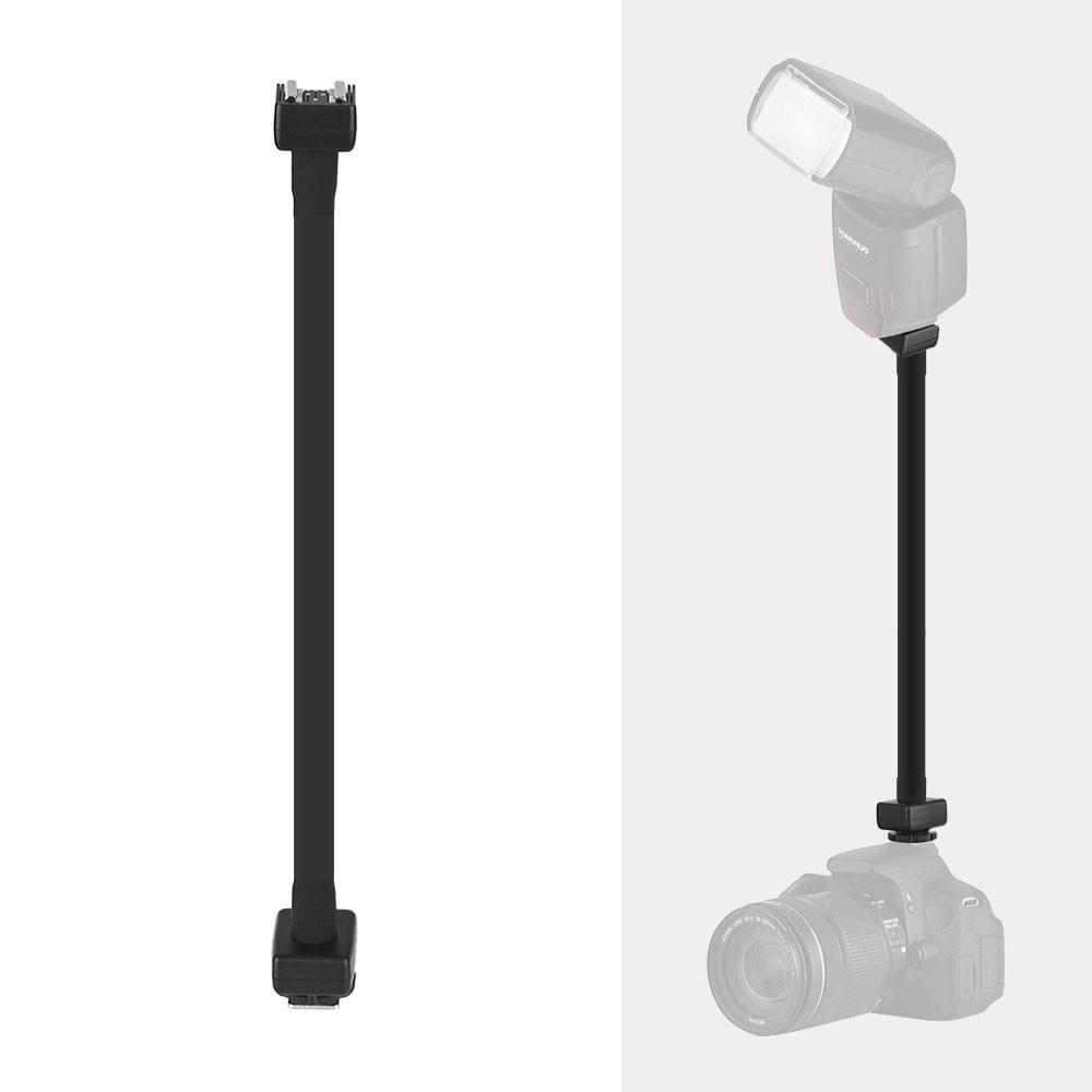 Flexible i-TTL Hot Shoe Extension Shelf Rod Flash Light - for Nikon