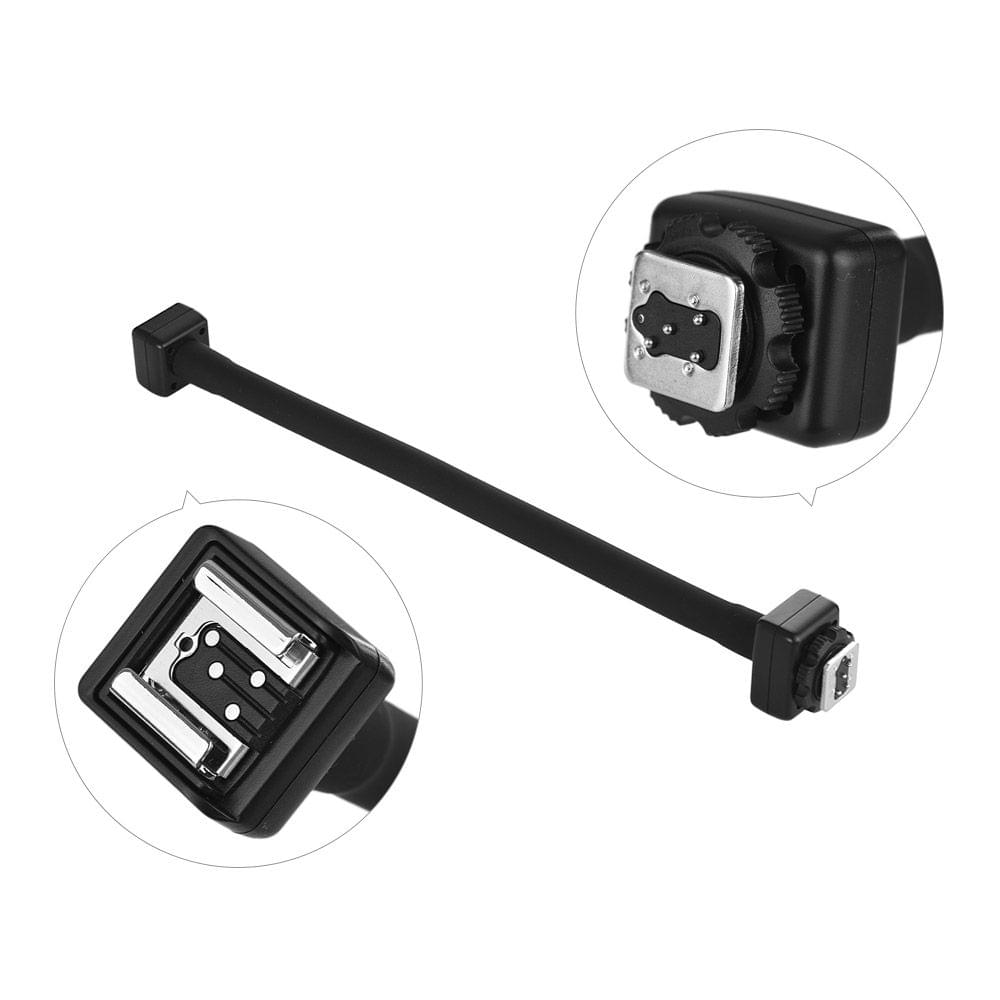 Flexible i-TTL Hot Shoe Extension Shelf Rod Flash Light - for Nikon