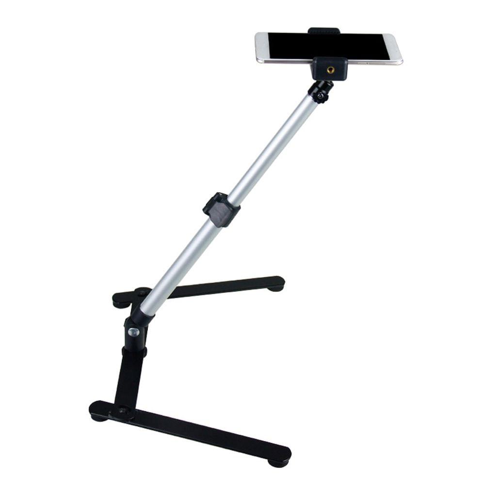 Photography Adjustable Table Stand Set Mini Monopod with - without phone clip