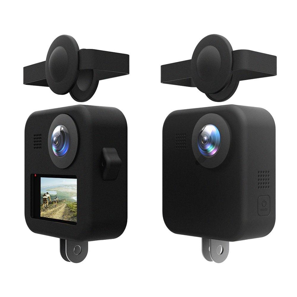PULUZ For GoPro MAX Dual Len Caps Case Cover + Body Soft