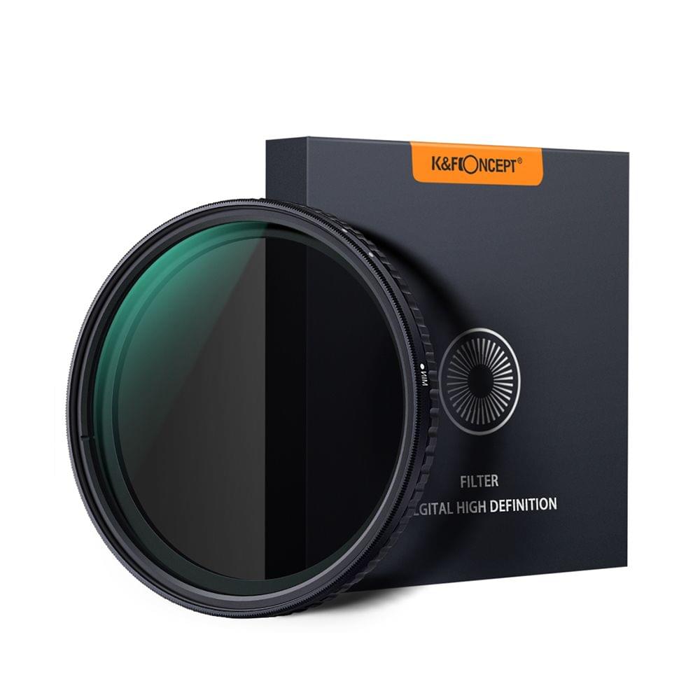 K&F CONCEPT 67mm Ultra-thin Adjustable Variable Neutral - 67mm
