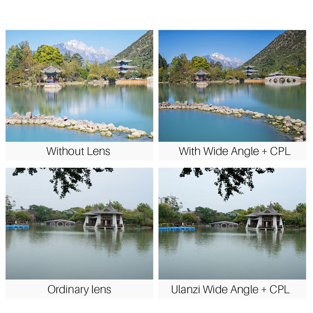 Ulanzi 16mm HD Wide Angle Phone Lens w/ CPL Camera Lens