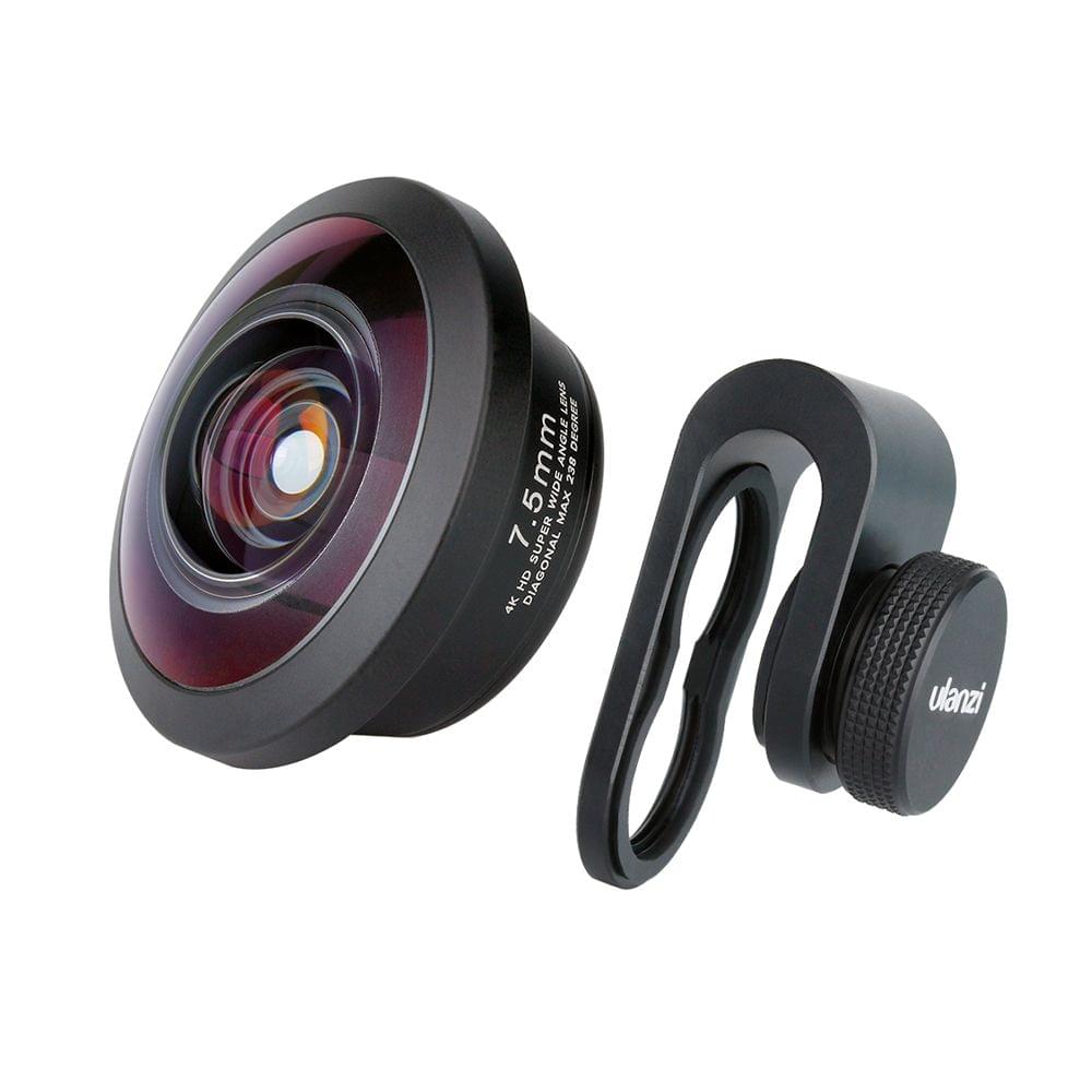 Ulanzi PH-8168 238 Degree Fisheye Lens 4K HD Clip-on Phone