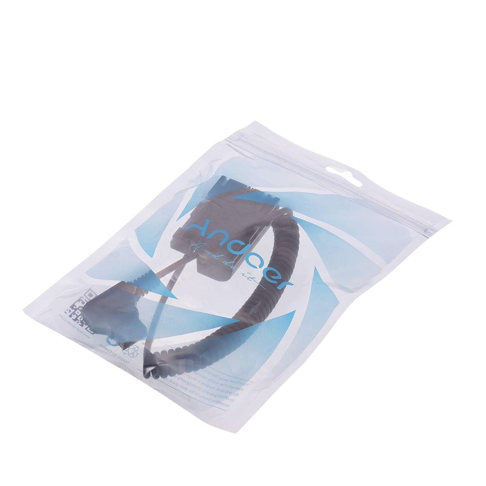 Andoer D-Tap to LP-E6 DC Coupler Adapter Fully Decoded Dummy - for Canon