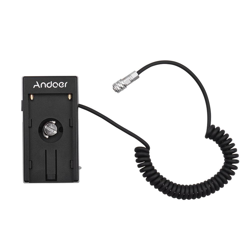 Andoer Blackmagic Cinema Camera BMPCC 4K Power Supply Mount - Spring Wire