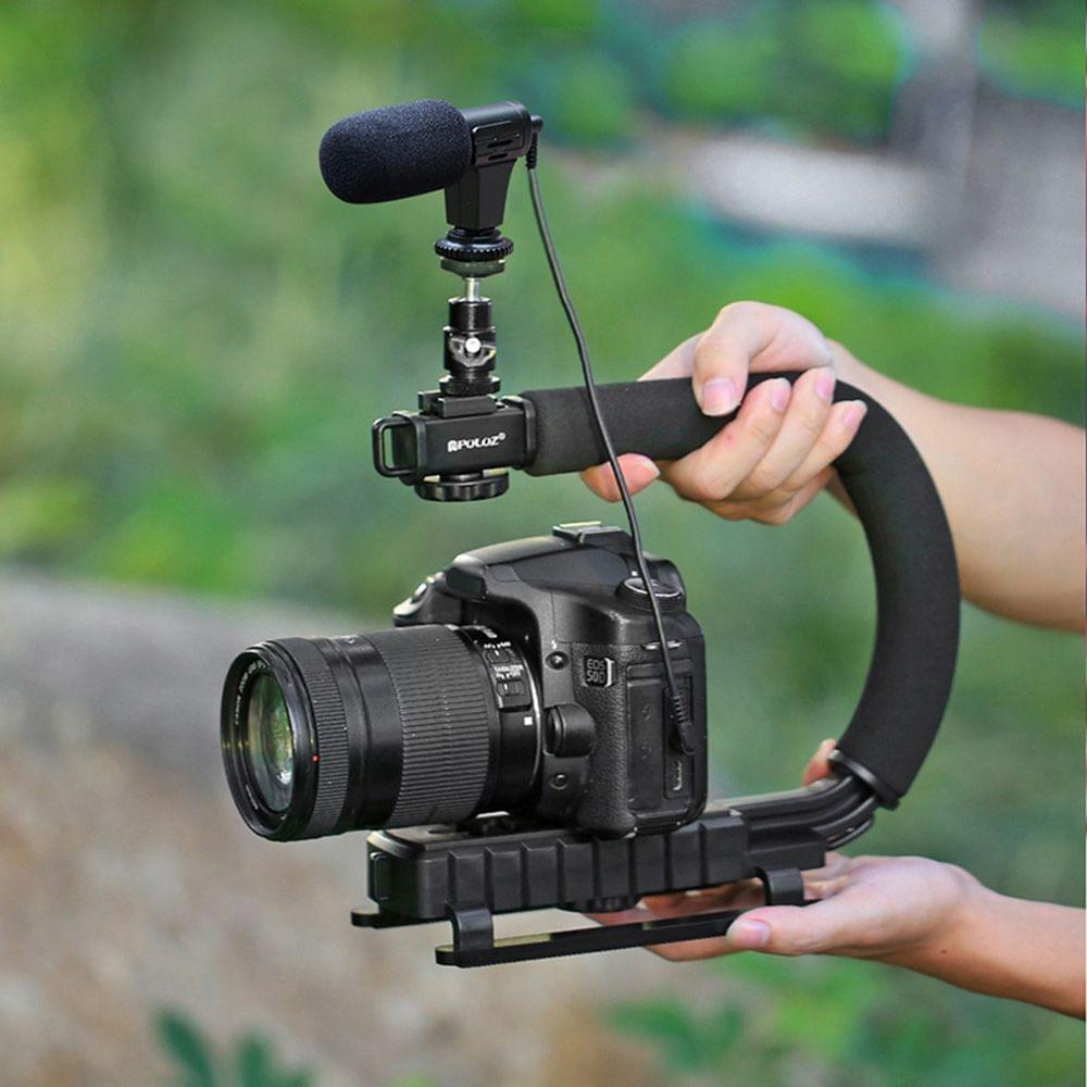 PULUZ U-Shaped Camera Bracket Portable Handheld Video Handle