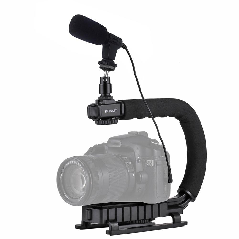 PULUZ U-Shaped Camera Bracket Portable Handheld Video Handle