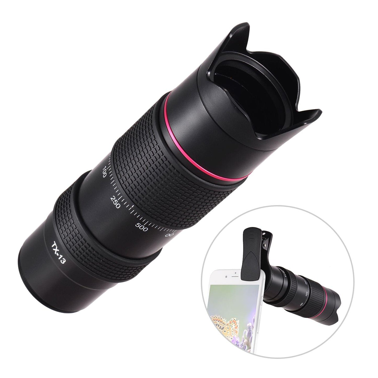 ORDRO TX-13 12X Ultra HD Monocular Telephoto Lens Telephoto