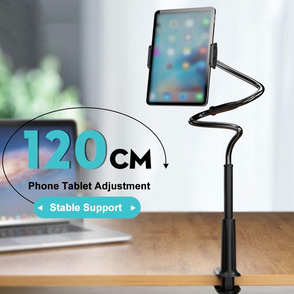 360 Degrees Rotatable Flexible Arm Desk Phone Support Lazy