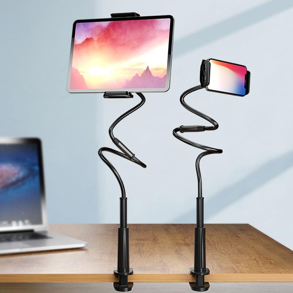 360 Degrees Rotatable Flexible Arm Desk Phone Support Lazy