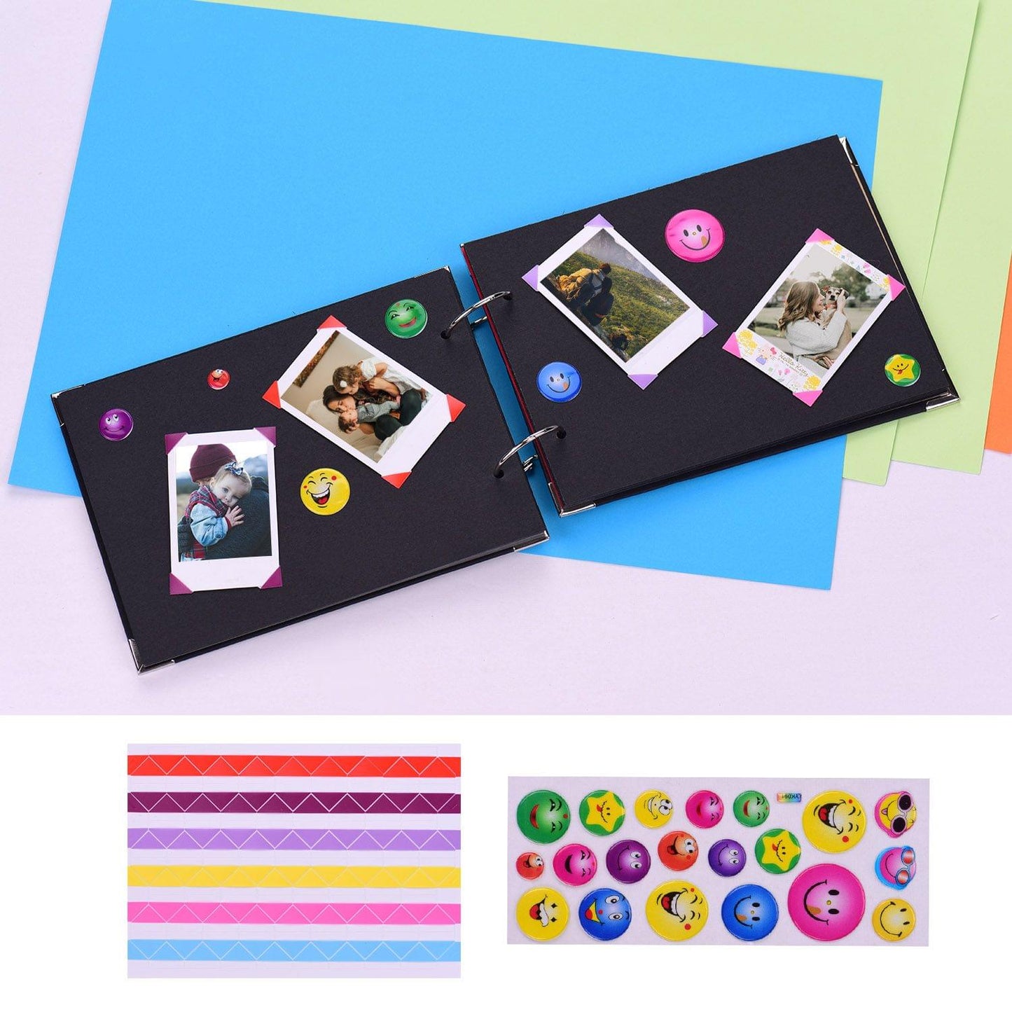 9-in-1 Instant Camera Accessories Bundle Kit for Fujifilm