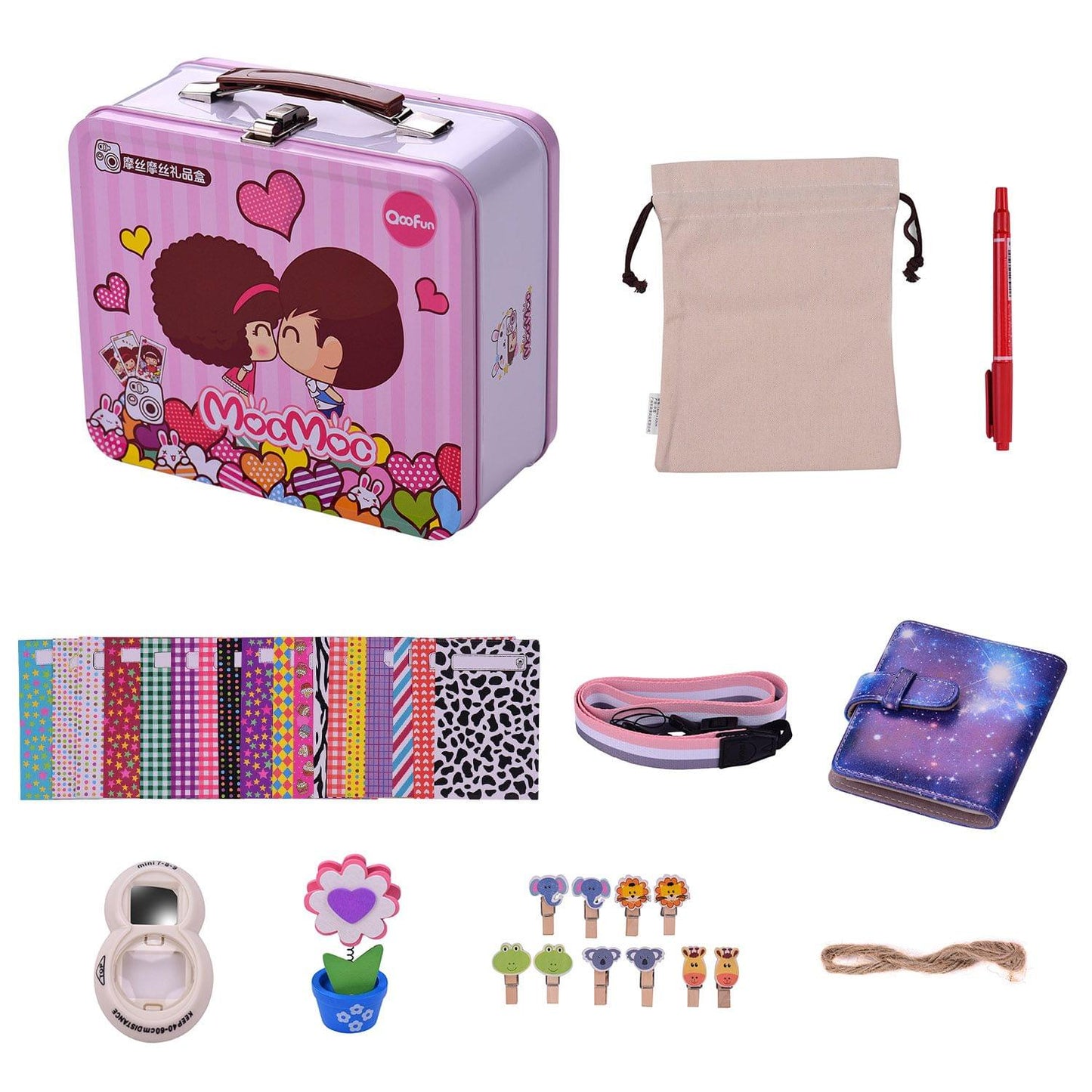 10-in-1 Instant Camera Accessories Bundle Kit for Fujifilm