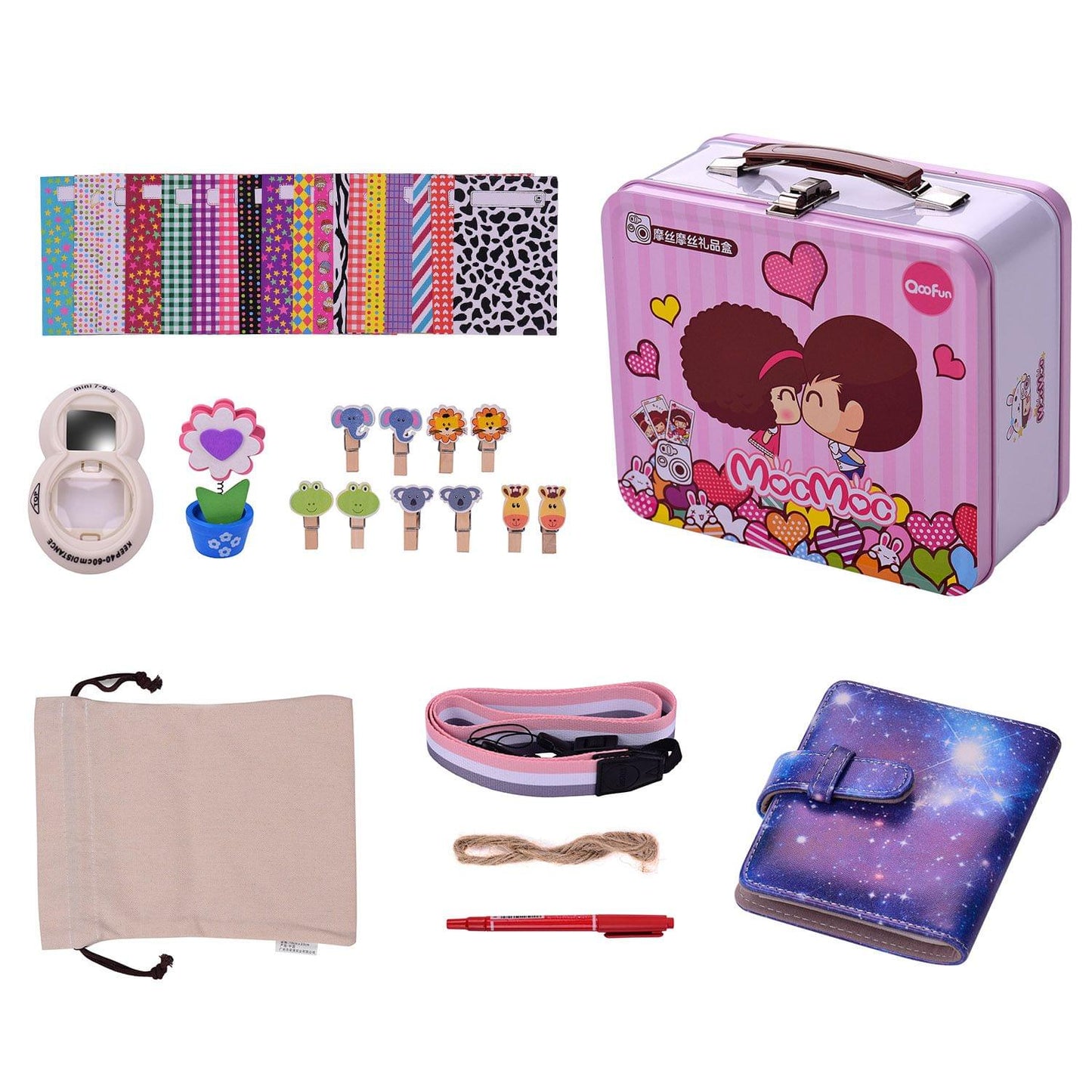 10-in-1 Instant Camera Accessories Bundle Kit for Fujifilm