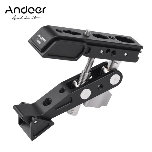 Andoer TC-90 Heavy Duty Clamp Mount Photography Bracket