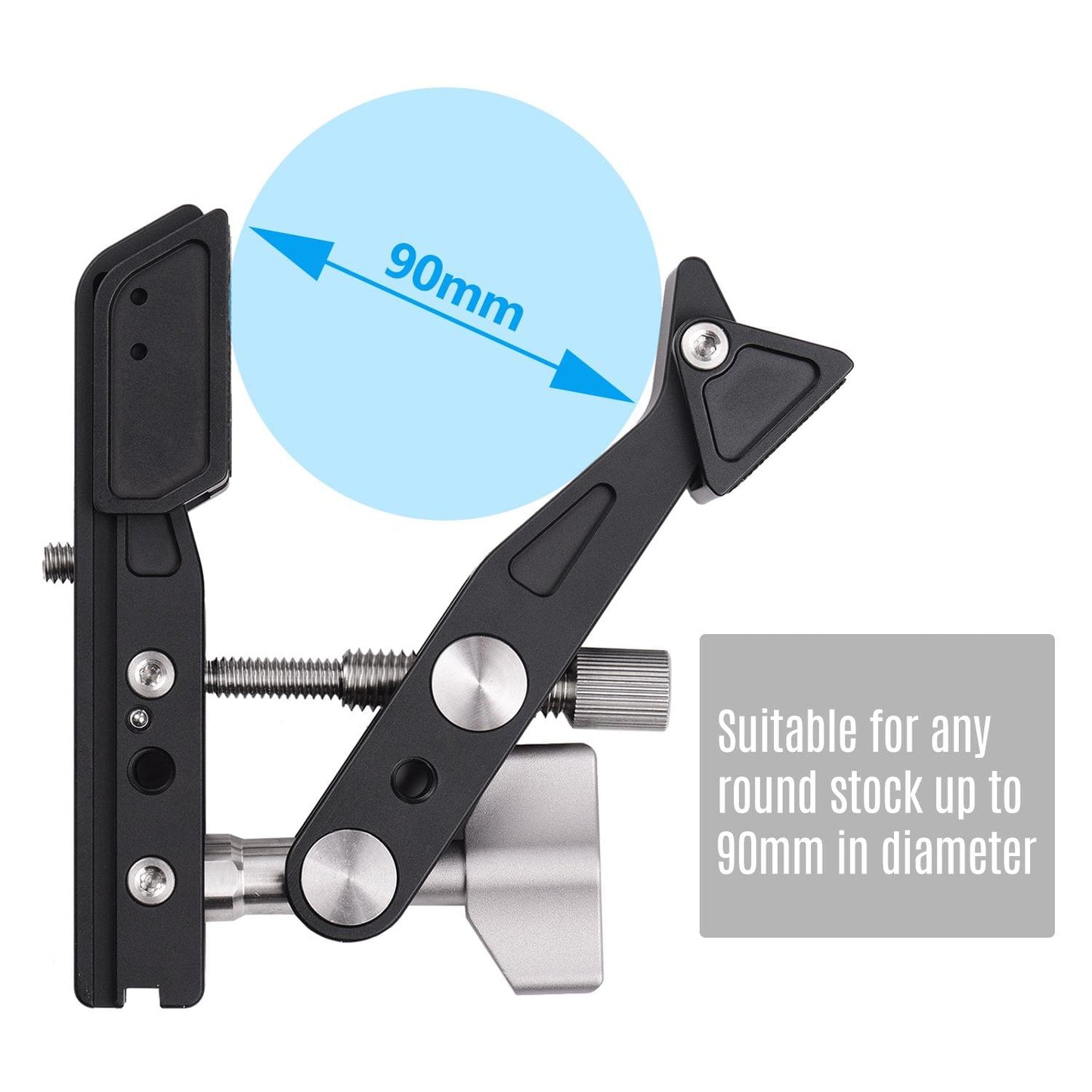 Andoer TC-90 Heavy Duty Clamp Mount Photography Bracket