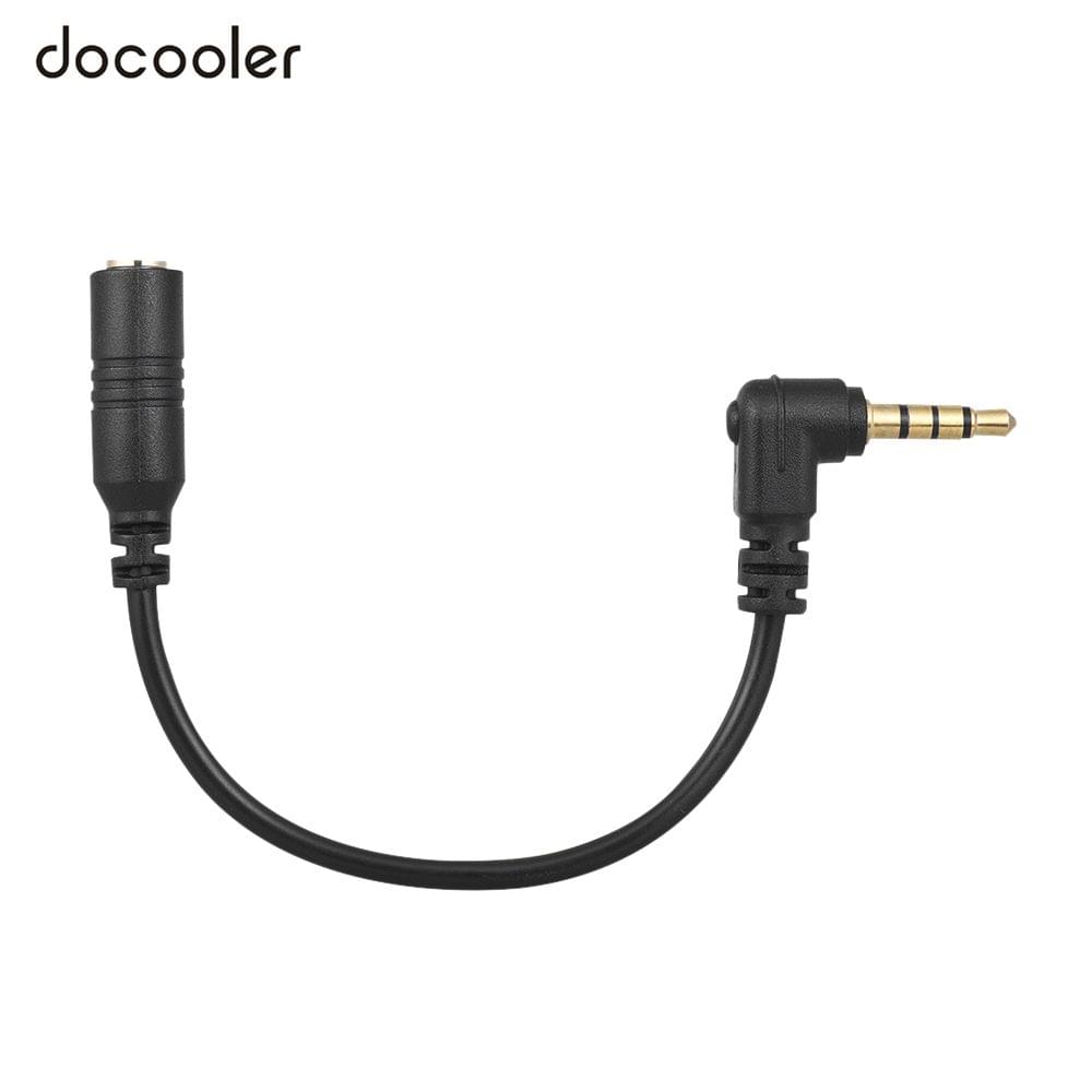 Docooler EY-S04 3.5mm 3 Pole TRS Female to 4 Pole TRRS Male