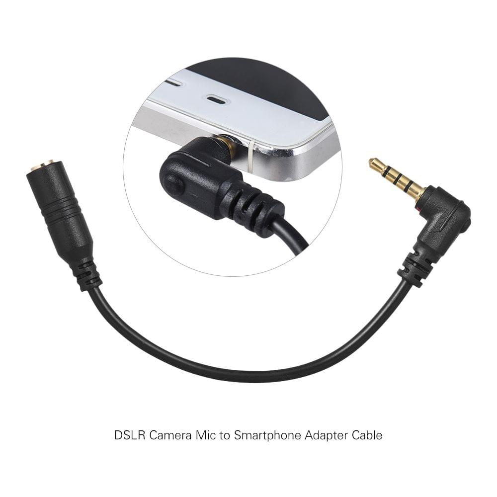 3.5mm 3 Pole TRS Female to 4 Pole TRRS Male