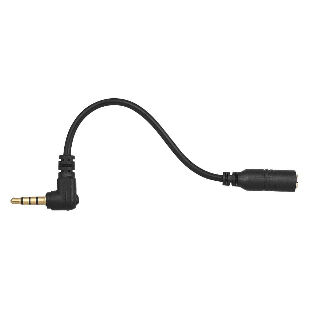 3.5mm 3 Pole TRS Female to 4 Pole TRRS Male