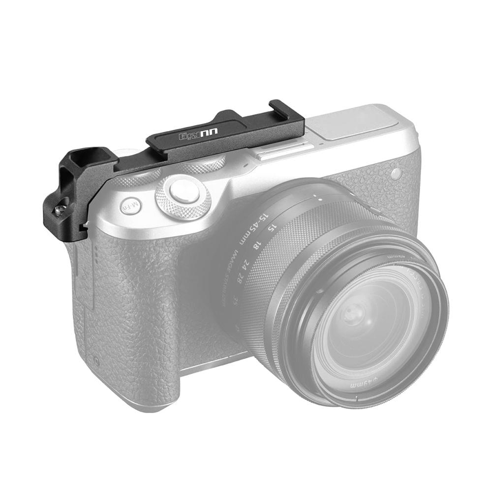 UURig R038 Double Cold Shoe Mount Bracket Extension Holder