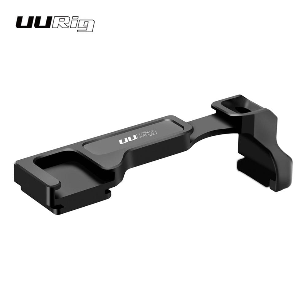 UURig R038 Double Cold Shoe Mount Bracket Extension Holder