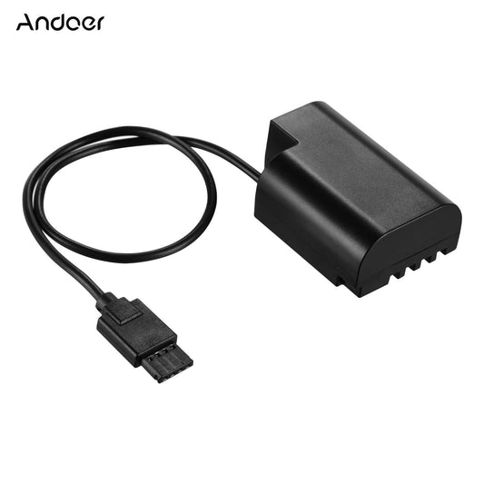 Andoer DCC12 Dummy Battery Power Adapter Cable Compatible