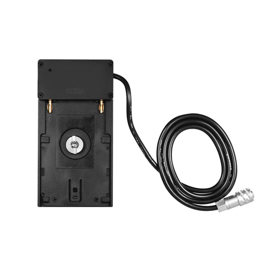 FOTGA Battery Power Supply Plate Mount System Compatible - Straight Cord