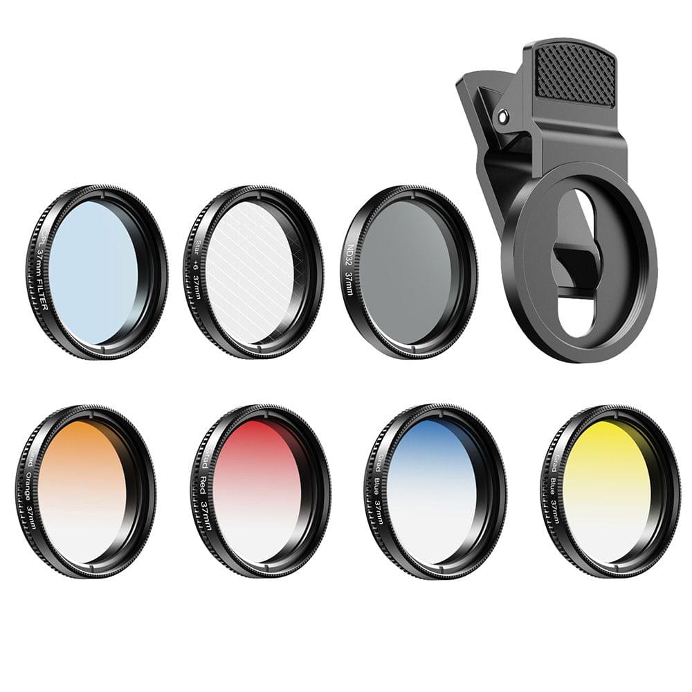 Uniqkart APL-37UV-7G Professional 7in1 Phone Graduated Lens