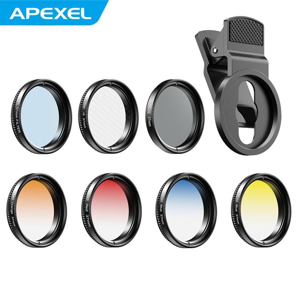 Uniqkart APL-37UV-7G Professional 7in1 Phone Graduated Lens