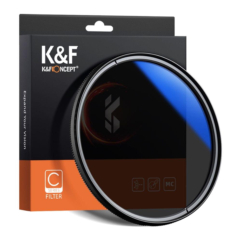 K&F CONCEPT 67mm Ultra Slim CPL Filter Optics Multi Coated - 67mm