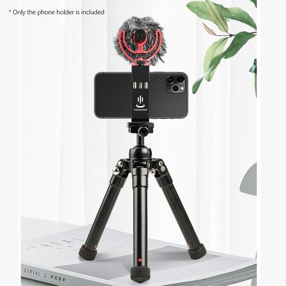Metal Phone Holder Clamp Bracket Aluminum Alloy with Cold