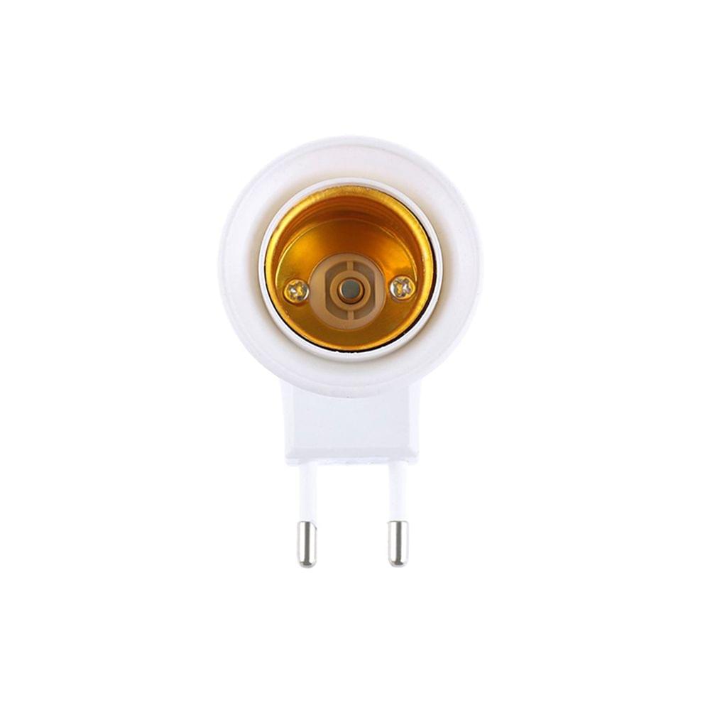 3PCS EU Plug to E26/E27 Adapter LED Light Bulb Converter - EU Plug