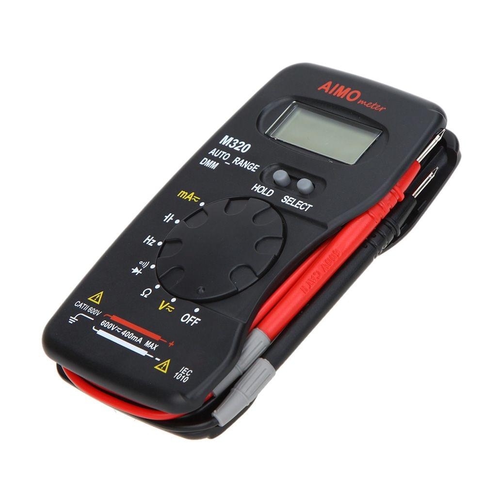 M320 Pocket Size Handheld LCD Digital Multimeter DMM