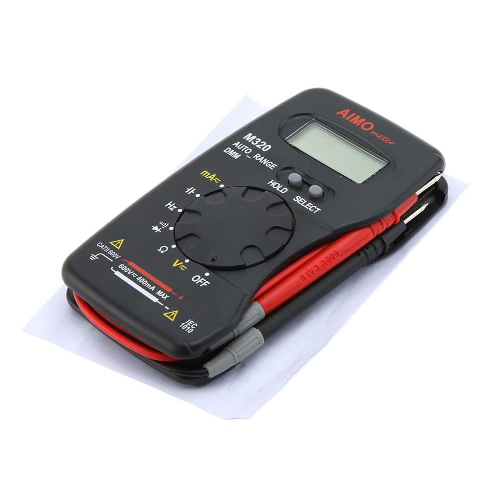 M320 Pocket Size Handheld LCD Digital Multimeter DMM
