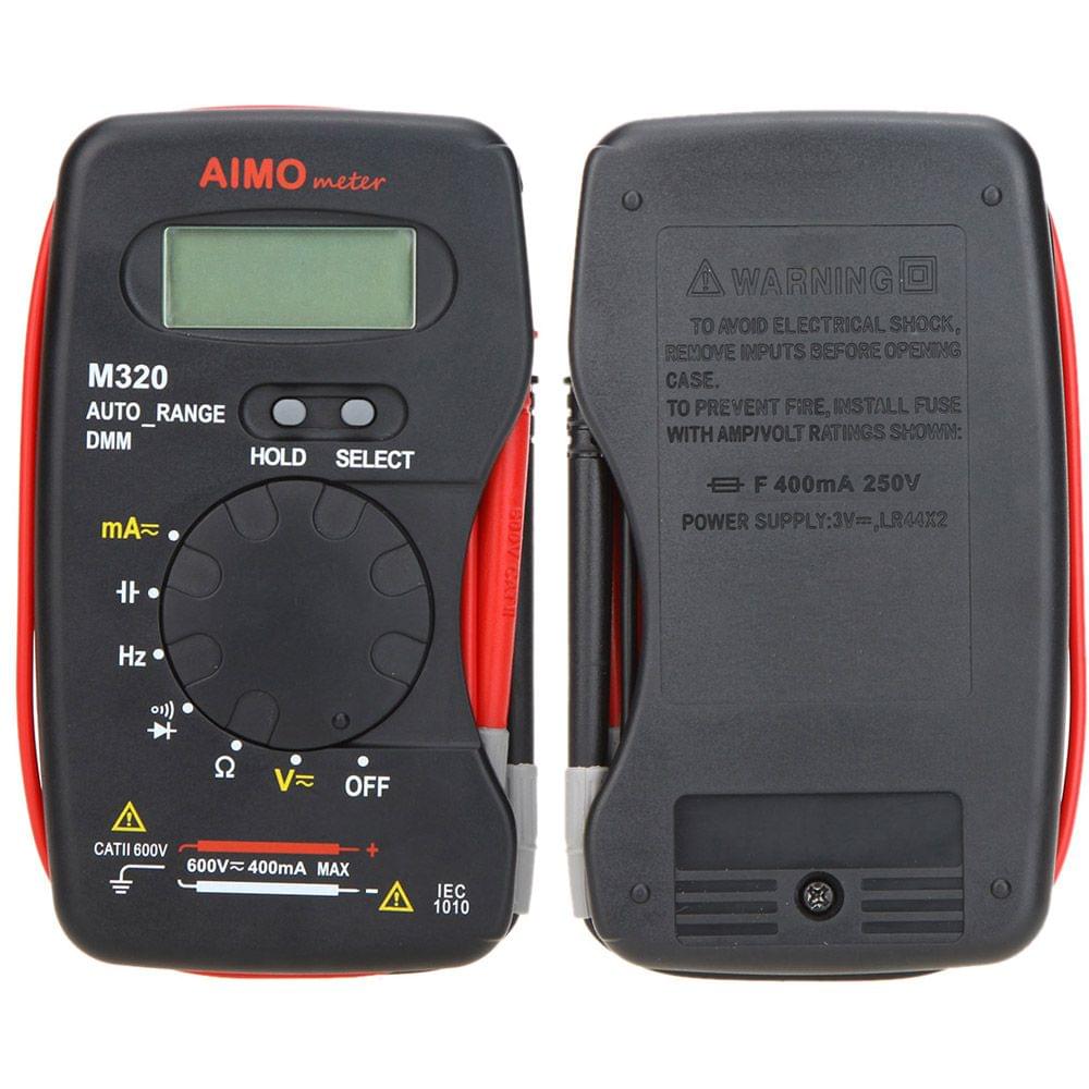 M320 Pocket Size Handheld LCD Digital Multimeter DMM