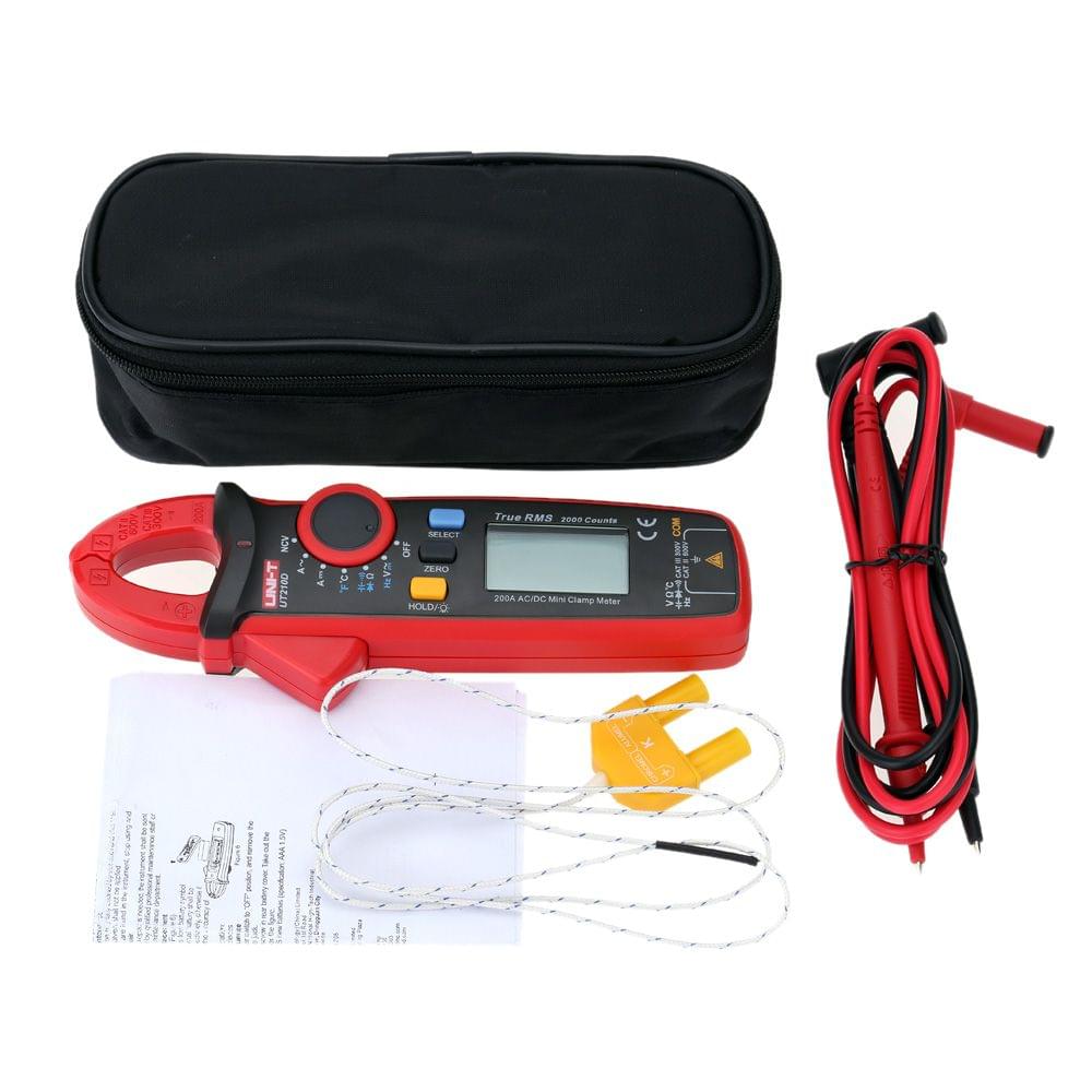 UNI-T UT210D Digital AC/DC Current Voltage Resistance